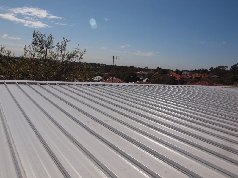 grey metal roof crows nest 4 Arrow Roofing