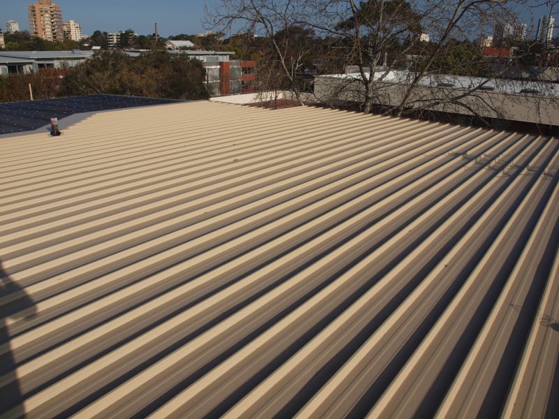 crows nest brown metal colorbond roof 4 Arrow Roofing